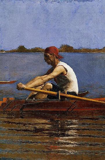 Thomas Eakins John Biglin in a Single Scull Germany oil painting art